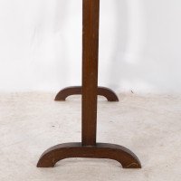 Shapland & Petter. An Arts & Crafts Firescreen with a Beautiful Peacock Inlaid - Thumbnail 15