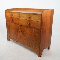 Ambrose Heal, Arts & Crafts Oak Cottage Sideboard or Dresser - Thumbnail 3