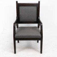 Dr. Christopher Dresser In the style of, Aesthetic Movement Ebonised Armchair - Thumbnail 2