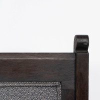 Dr. Christopher Dresser In the style of, Aesthetic Movement Ebonised Armchair - Thumbnail 7
