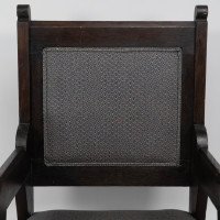 Dr. Christopher Dresser In the style of, Aesthetic Movement Ebonised Armchair - Thumbnail 9
