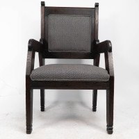 Dr. Christopher Dresser In the style of, Aesthetic Movement Ebonised Armchair - Thumbnail 11