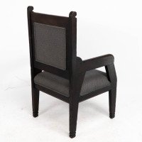 Dr. Christopher Dresser In the style of, Aesthetic Movement Ebonised Armchair - Thumbnail 15