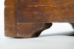 Large Gothic Revival Style Carved Oak Blanket Chest In the style of A. W. N. Pugin - Thumbnail 21