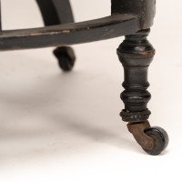 E. W. Godwin Attributed, Anglo-Japanese Circular Armchair with Fan Shaped Arms #3 - Thumbnail 17