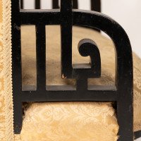 E. W. Godwin Attributed, an Anglo-Japanese Ebonised Walnut Lounge Chair - Thumbnail 7