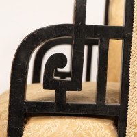E. W. Godwin Attributed, an Anglo-Japanese Ebonised Walnut Lounge Chair - Thumbnail 11