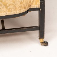 E. W. Godwin Attributed, an Anglo-Japanese Ebonised Walnut Lounge Chair - Thumbnail 15