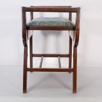 G. M. Ellwood for J. S. Henry. Arts & Crafts 'A' Framed Piano or Dressing Table Stool - Thumbnail 4