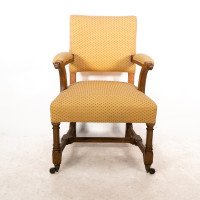 A. W. N. Pugin. A Gothic Revival Oak Armchair by Gillows of Lancaster or Holland & Son - Thumbnail 2