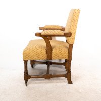 A. W. N. Pugin. A Gothic Revival Oak Armchair by Gillows of Lancaster or Holland & Son - Thumbnail 5