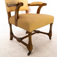 A. W. N. Pugin. A Gothic Revival Oak Armchair by Gillows of Lancaster or Holland & Son - Thumbnail 8