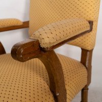 A. W. N. Pugin. A Gothic Revival Oak Armchair by Gillows of Lancaster or Holland & Son - Thumbnail 13