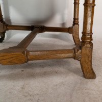 A. W. N. Pugin. A Gothic Revival Oak Armchair by Gillows of Lancaster or Holland & Son - Thumbnail 15