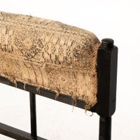 H. W. Batley Attributed, an Anglo-Japanese Ebonised Chaise Lounge or Day Bed - Thumbnail 12