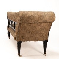 H. W. Batley Attributed, an Anglo-Japanese Ebonised Chaise Lounge or Day Bed - Thumbnail 14