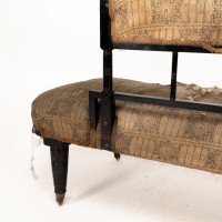 H. W. Batley Attributed, an Anglo-Japanese Ebonised Chaise Lounge or Day Bed - Thumbnail 15