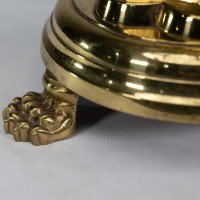 Gothic Revival c.1880 Brass Table Lamp in the Manner of A. W. N. Pugin - Thumbnail 15