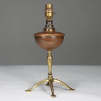 W. A. S. Benson, Arts & Crafts Four-Leg Table Lamp Converted to Electricity - Thumbnail 3