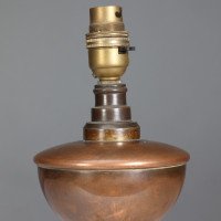 W. A. S. Benson, Arts & Crafts Four-Leg Table Lamp Converted to Electricity - Thumbnail 6