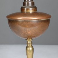 W. A. S. Benson, Arts & Crafts Four-Leg Table Lamp Converted to Electricity - Thumbnail 7