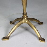 W. A. S. Benson, Arts & Crafts Four-Leg Table Lamp Converted to Electricity - Thumbnail 9