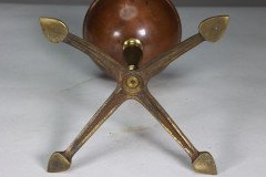 W. A. S. Benson, Arts & Crafts Four-Leg Table Lamp Converted to Electricity - Thumbnail 11
