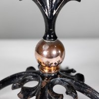 W. A. S. Benson, Cast Iron Four-Leg Table Oil Lamp - Thumbnail 15