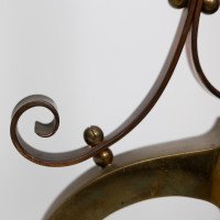 W. A. S. Benson. An Arts & Crafts Copper and Brass Telescopic Standard Oil Lamp - Thumbnail 16