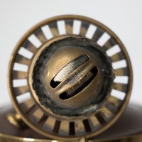 W. A. S. Benson. An Arts & Crafts Copper and Brass Telescopic Standard Oil Lamp - Thumbnail 19