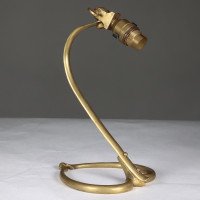W. A. S. Benson Pair of Arts & Crafts Table Lamps with Heart-Shaped Bases - Thumbnail 4