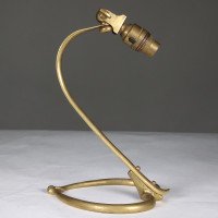 W. A. S. Benson Pair of Arts & Crafts Table Lamps with Heart-Shaped Bases - Thumbnail 5