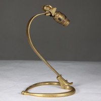 W. A. S. Benson Pair of Arts & Crafts Table Lamps with Heart-Shaped Bases - Thumbnail 6