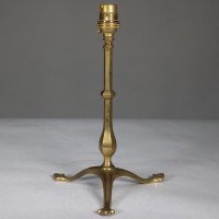 W. A. S. Benson. An Arts & Crafts Brass Three-Leg Table Lamp - Thumbnail 6
