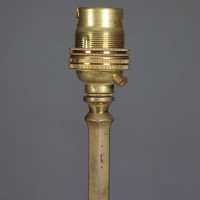 W. A. S. Benson, Arts & Crafts Brass Three-Leg Table Lamp - Thumbnail 7