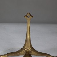 W. A. S. Benson. An Arts & Crafts Brass Three-Leg Table Lamp - Thumbnail 11
