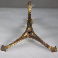 W. A. S. Benson. An Arts & Crafts Brass Three-Leg Table Lamp - Thumbnail 12