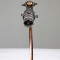 W. A. S. Benson, Arts & Crafts Brass Swan Table Light with Heart-Shaped Base - Thumbnail 7