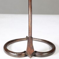 W. A. S. Benson, Arts & Crafts Brass Swan Table Light with Heart-Shaped Base - Thumbnail 12