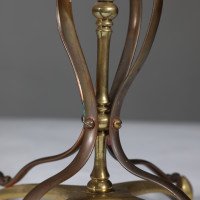 W. A. S. Benson, Copper and Brass Table Oil Lamp with Removable Font - Thumbnail 17