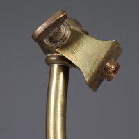 W. A. S. Benson. Pair of Arts & Crafts Brass Table Lamps with Heart Shaped Bases - Thumbnail 11