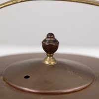 W. A. S. Benson, Arts & Crafts Copper and Brass Kettle with Hoop Handle - Thumbnail 10