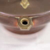 W. A. S. Benson, Arts & Crafts Copper and Brass Kettle with Hoop Handle - Thumbnail 14
