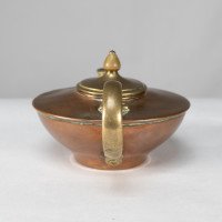 W. A. S. Benson, Small Arts & Crafts Copper and Brass Teapot - Thumbnail 6
