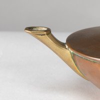 W. A. S. Benson, Small Arts & Crafts Copper and Brass Teapot - Thumbnail 10