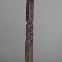 Arts & Crafts Pair of Hand Wrought and Twisted Iron Table Lamps (c.1900) - Thumbnail 10