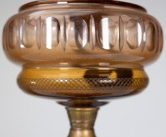 Elkington. Exhibition Quality Aesthetic Movement Silver Plated Oil Lamp. - Thumbnail 10
