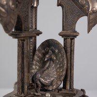 Elkington. Exhibition Quality Aesthetic Movement Silver Plated Oil Lamp. - Thumbnail 13