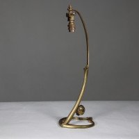 WAS Benson. An original pair of Brass Swan Table Lights. - Thumbnail 6