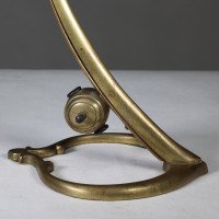 WAS Benson. An original pair of Brass Swan Table Lights. - Thumbnail 13